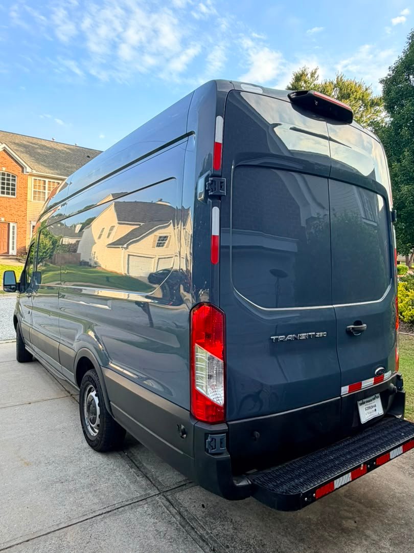 Ben and Dine Instagram rear van preview